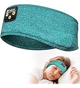 Fulext Sleep Headphones Bluetooth Headband,Sleeping Headphones Sports Headband Headphones, Long T...