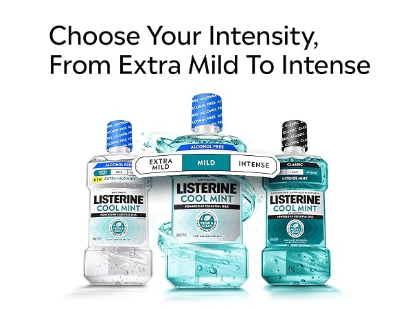Choose your intensity from Extra Mild to Intense