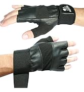 Nordic Lifting Weight Lifting Gloves with 12" Wrist Wraps Support for Gym Workout, Cross Training...