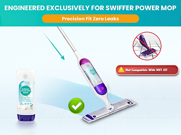 only fit for swiffer power mop