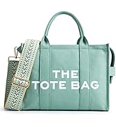 Fancy Forest The Tote Bag for Women with Zipper,Large/Medium/Small Size,Canvas/PU leather/EVA/Fuz...