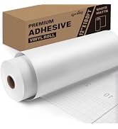 Lzerking Permanent Vinyl - White 12”x100FT Matte Adhesive Vinyl Roll for Cricut, Silhouette, Came...