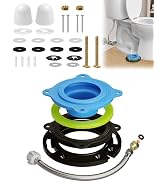 boeemi Toilet Flange Repair Kit with Elastic Wax Ring & 16