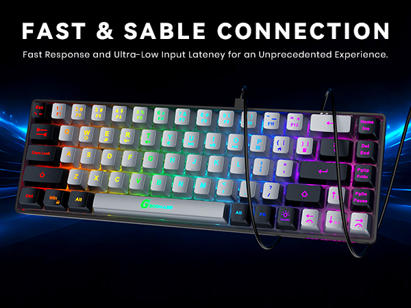 wired gaming keyboard