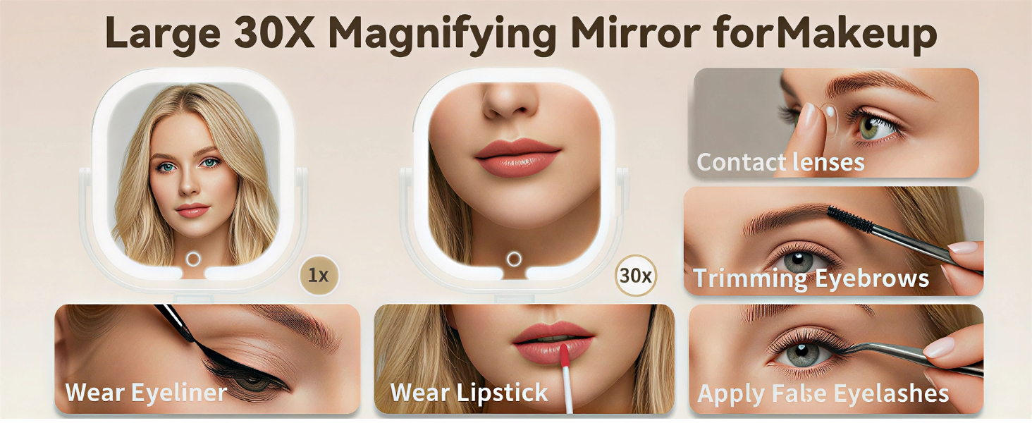 makeup mirror with lights