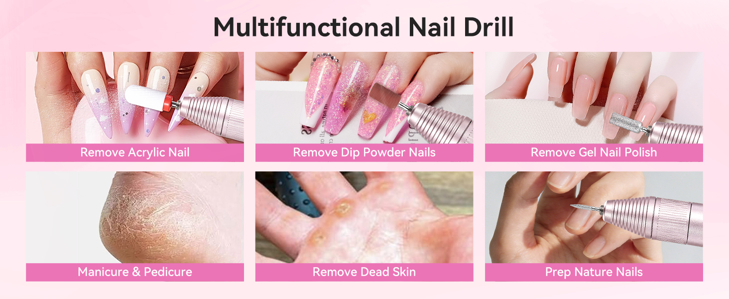 Rechargeable Nail Drill