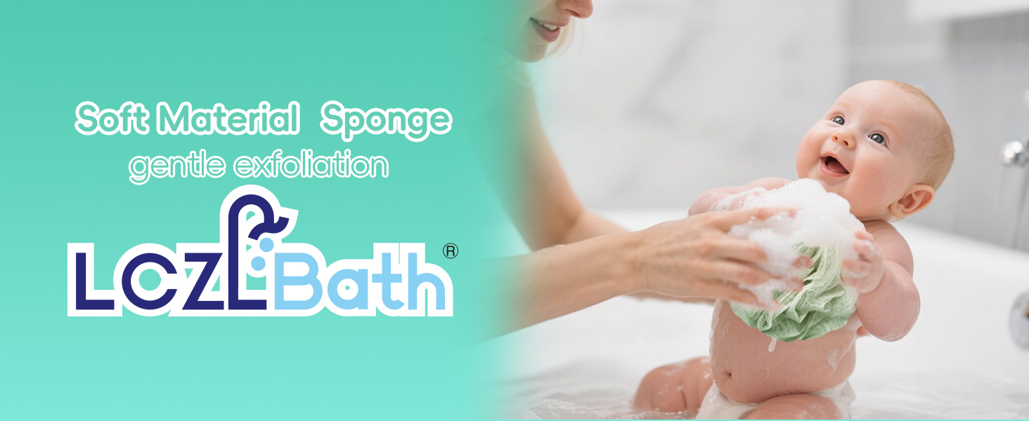Soft Material Sponge gentle exfoliation