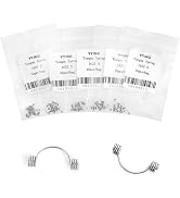 YYING 5 Pack Dental Orthodontic Anterior Teeth Torque Springs Rectangular Springs 0.016 * 0.022, ...