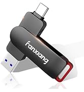 fanxiang USB Drive 512GB, External SSD USB Up to 550MB/s 2-in-1 Dual Drive USB Type C+ USB A 3.2 ...