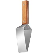 Housoutil Triangle Watermelon Slicer, Stainless Steel Watermelon Cutter Wooden Handle, Melon Slic...