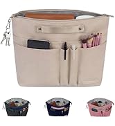VANCORE Purse Organizer Insert for Handbags,Tote Bag Organizer Insert with Zipper Bag,Premium Han...