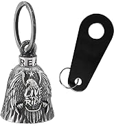Motorcycle Bell for Bikers Women Men with Hanger, Biker Bell for Riders Riding Bell for Good Luck...