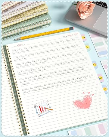 spiral notebook