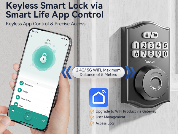 Keyless Entry Door Lock