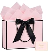 JMANNI Gift Bags, Large Gift Bags, 1Pcs Paper Gift Bag with 2 Tissue Paper and 1 Greeting Cards, ...