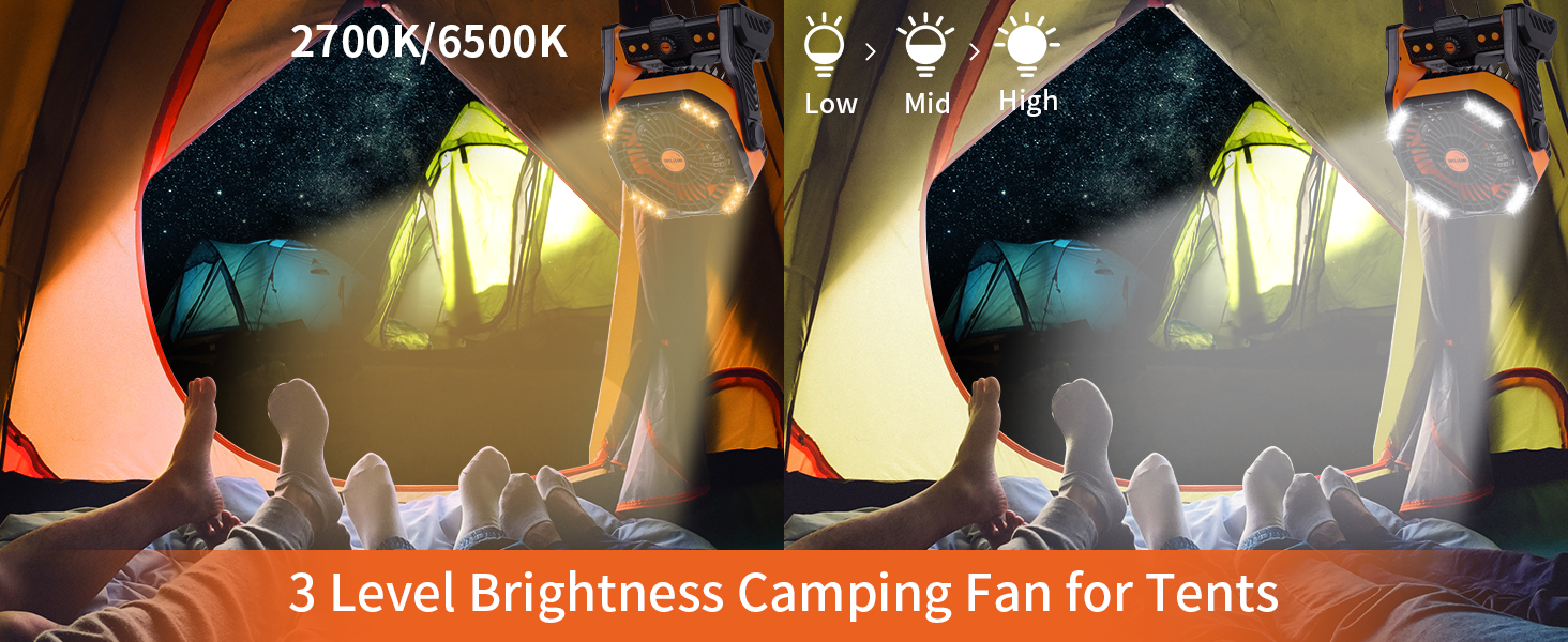 outdoor camping fan