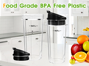 ninja single serve blender cups