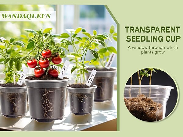 plant pot starter pots for planting plastic flower pots plant starter pot seed planter