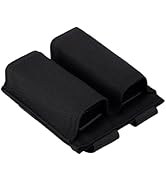 TACNEX Pistol Mag Pouch w/Belt/MOLLE Snap Clip Single/Double 9mm Magazine Holder w/Quick Release ...