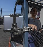 Locking Tablet Forklift tablet Mount