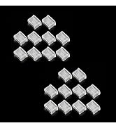 20 Pcs Clear Whistle Mouth Covers Sports Whitsle Cushioned Mouth Grip Coach Whistle Mouth Guard S...