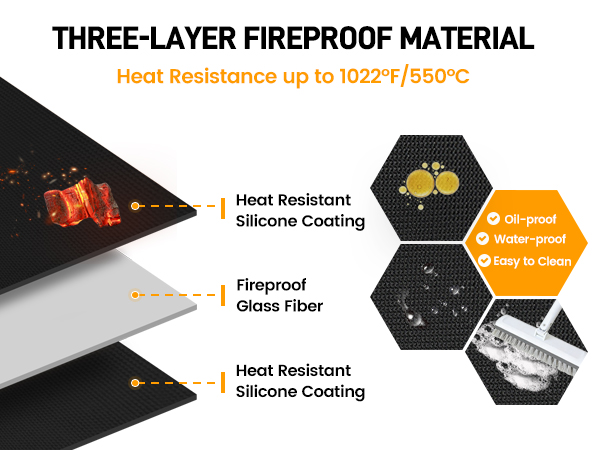 grill mats for outdoor grill
