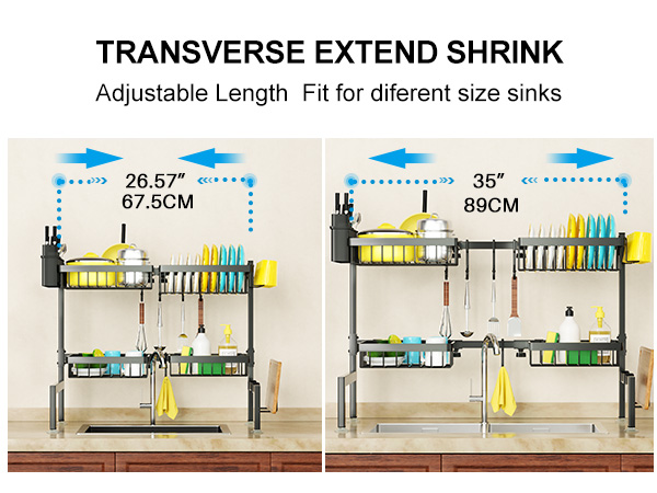 over sink dish dring rack