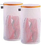 Kimmama Shoes Wash Bags,Sneaker Mesh Washing Bag,Shoe Cleaning Laundry Bag for Gym Shoes,Sneaker,...