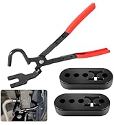 Exhaust Hanger Removal Tool Kit with 2PCS 4 Hole Exhaust Hangers,Universal Exhaust Hanger Pliers ...