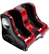 ARLIME Foot and Calf Massager, Shiatsu Foot Massager Machine, 3-Level Intensity Modes, Deep Knead...