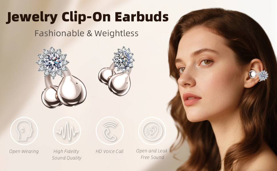 Clip-On Earbuds