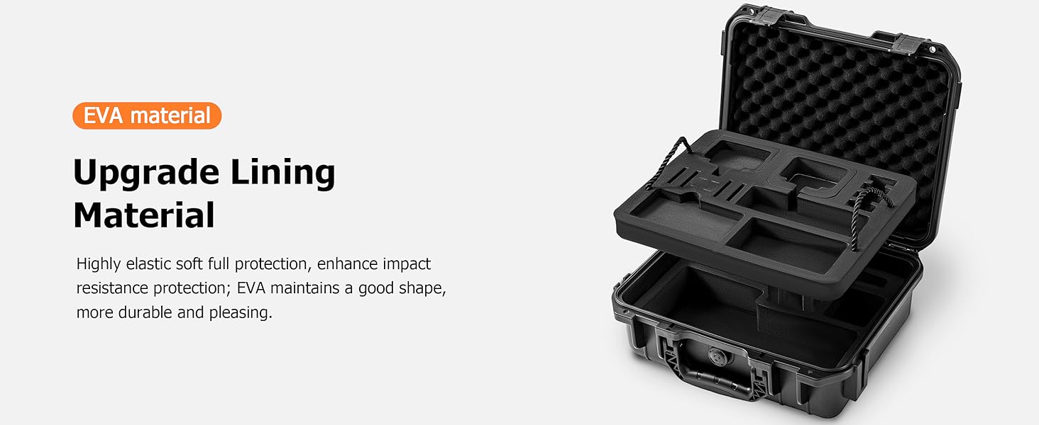 Osmo Action 5 Pro Hard waterproof Case tavel Bag for dji action 5 4 3 accessories