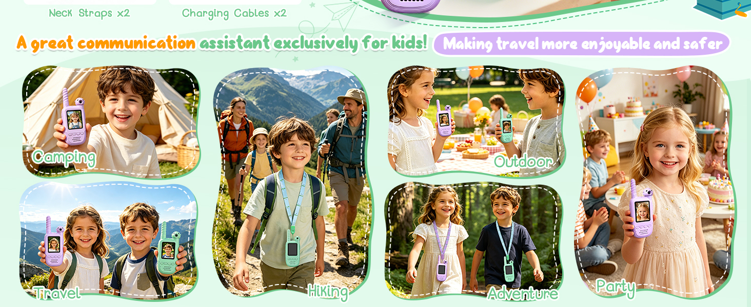 Kids Video Walkie Talkies