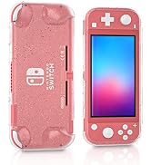 Glitter TPU Case for Nintendo Switch Lite, Glitter Protective Case for Nintendo Switch Lite-Clear