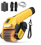 5000mAh 350 Mins Runtime Electric Rotary Grill Brush, 800RPM Powerful Outdoor Automatic Grill Cle...