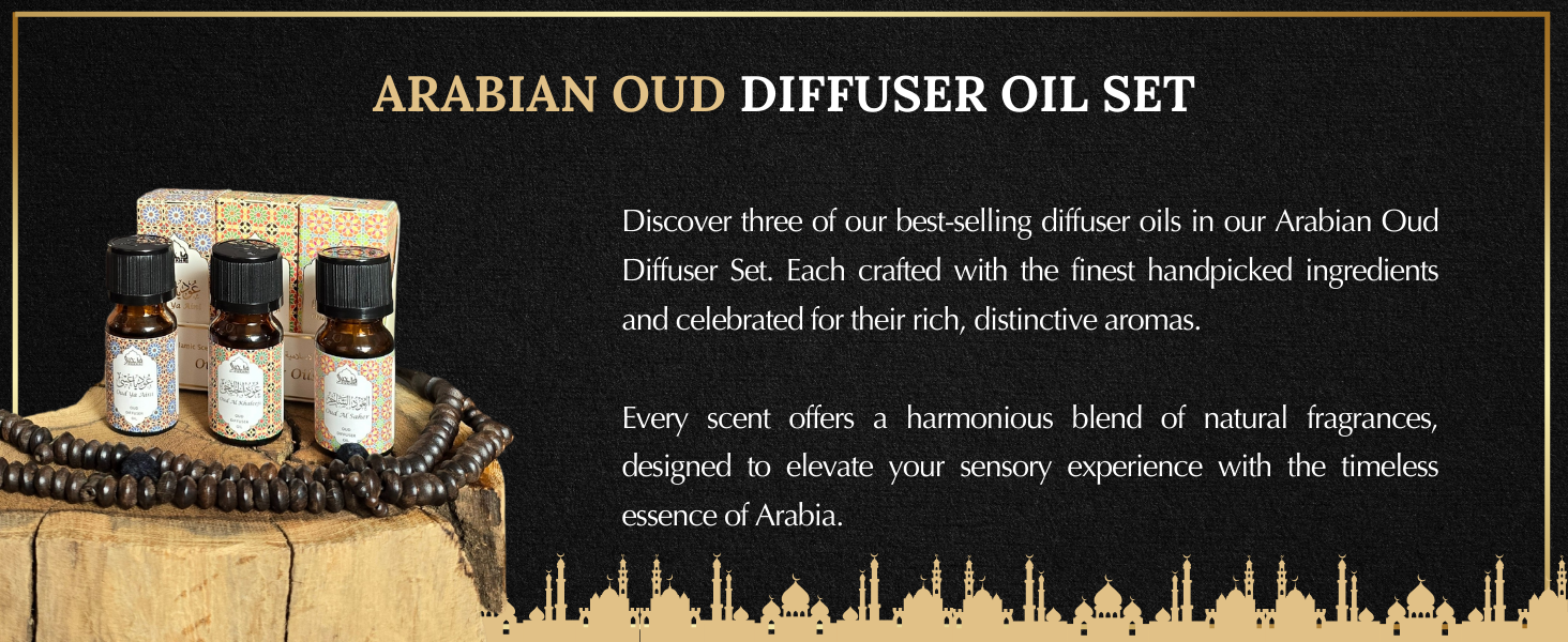 arabian oud, arabic fragrances, diffuser oils