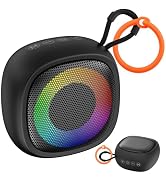 Portable Sound Machine with Color Light, White Noise Machine for Baby, 25 Soothing Sounds, Loud S...