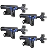 TRIPLE DEER Heavy Duty Slide Bolt Gate Latch, Sliding Bolt Door Lock with Padlock Hole, Slide Bol...