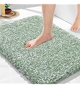 Yimobra Bathroom Rugs Non Slip Washable 24x17, Ultra Soft and Water Absorbent Bath Mats, Plush Fl...