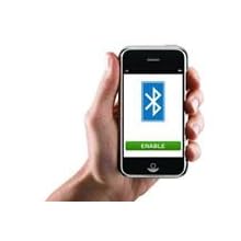 Connects to a device by enabling Bluetooth.