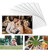 Ubramac 8 PCS Aluminum Sublimation Photo Blanks, Sublimation Blanks Aluminum Sheet, 0.4mm Thickne...