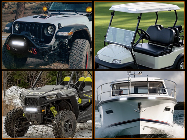 Deck Dock Lights IP67 Waterproof for Night Fishing T-top Stern Yacht Kayak Port Sailboat