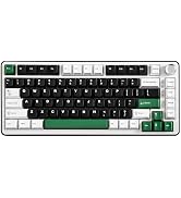 YUNZII B75 PRO Wireless Mechanical Keyboard,75% Gaming Keyboard Gasket Hot Swap Custom Keyboard w...