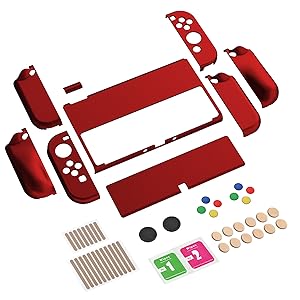 PlayVital AlterGrips Protective Slim Case for Nintendo Switch OLED