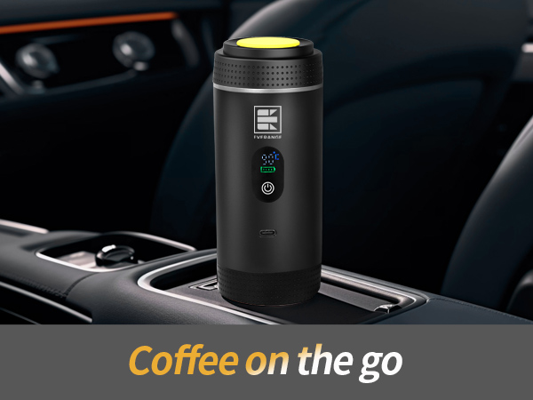 everange portable espresso maker travel coffee machine backpacking hiking travelling camping