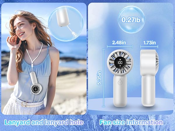 Mini Handheld Fan