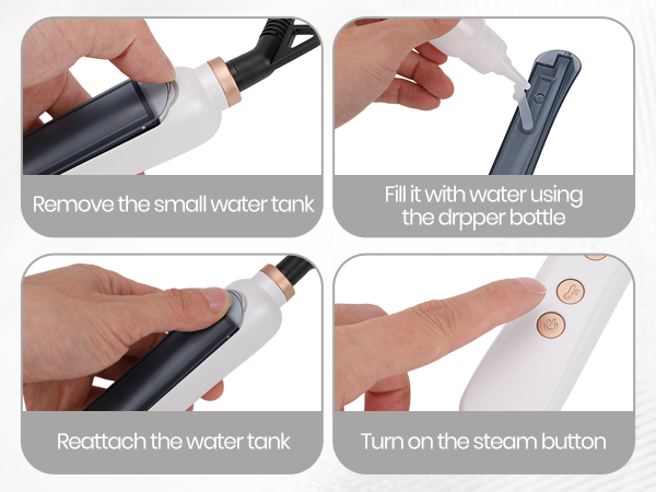 How to add water