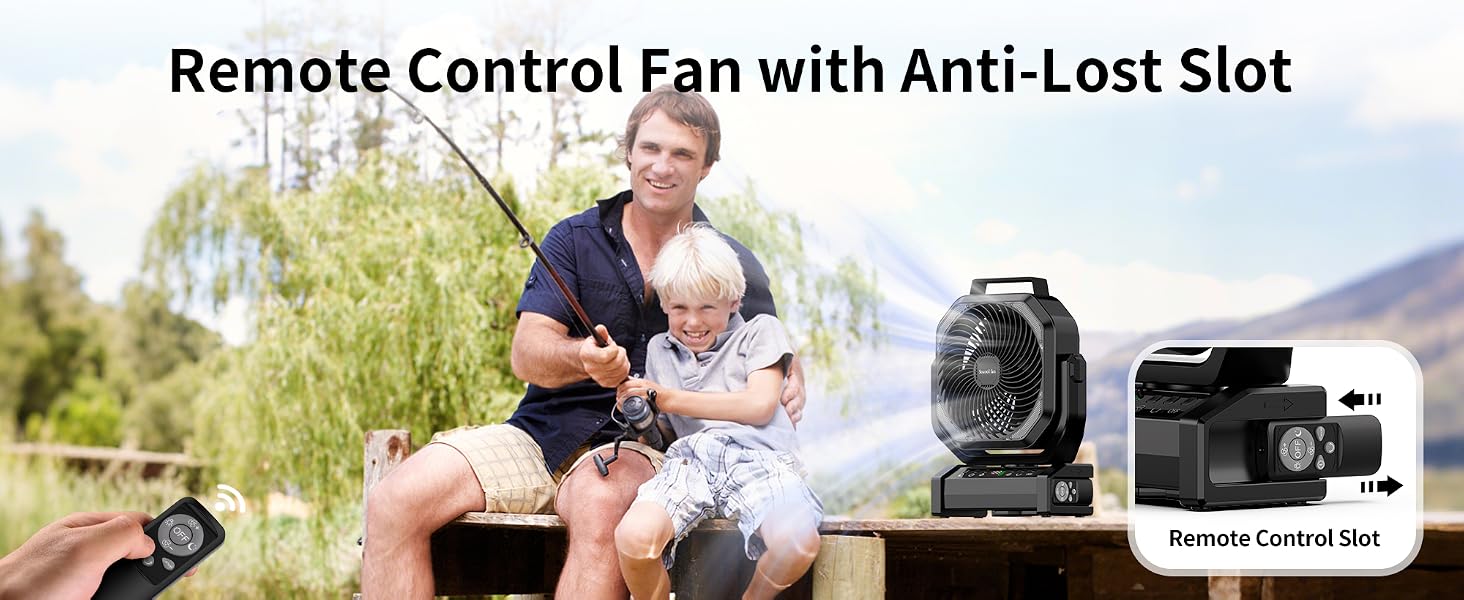 battery opreated camping fan