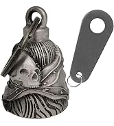 Dream Apparel Motorcycle Biker Bell W/ Motorcycle Bell Hanger, Motorcycle Accessories or Key Chai...