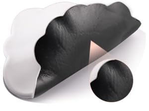 Cloud shape Mousepad with Wrist Support